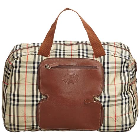 burberry duffle bag fake|authentic burberry duffle bag.